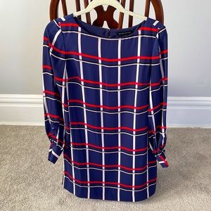 Banana Republic / Size 2 Dress / Navy, black, red, white / Business casual